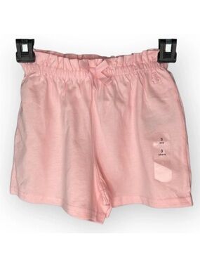 GAP NWT Girls Shorts Pink Brannans Favourite Pull On Elastic Waist Size 3